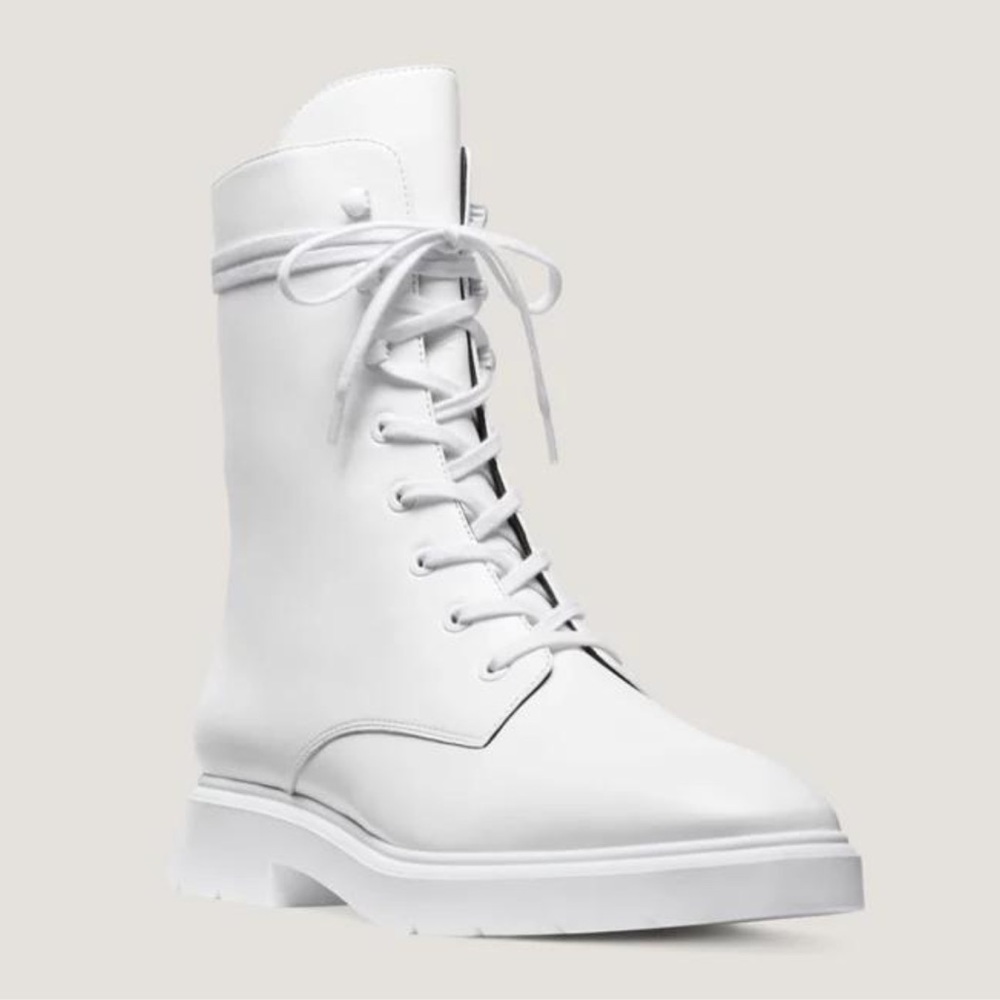 Stuart Weitzman Women’s McKenzee Combat‎ Boot Size 7.5